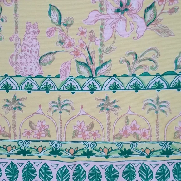 🔴SOLD🔴🐆VERY HTF Lilly Pulitzer🐆 - Del Rey Stretch Shift Dress - Picture 4 of 16